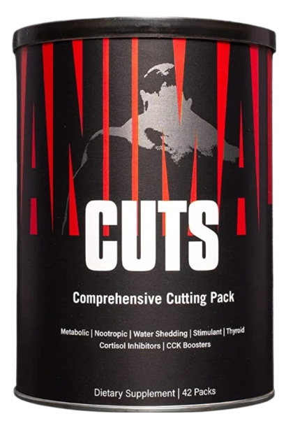 Universal Nutrition Animal Cuts, Packs - 42 packs kaina