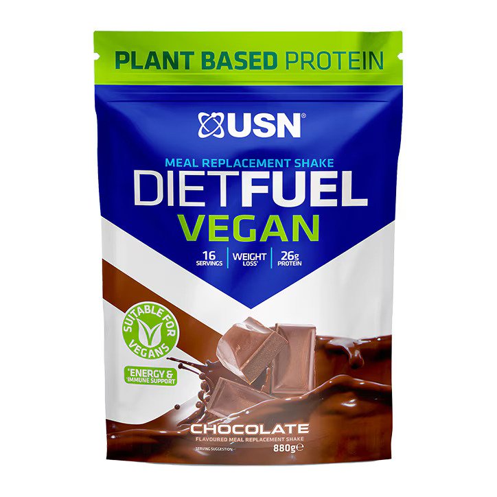 USN Diet Fuel Vegan (880g) kaina akcija