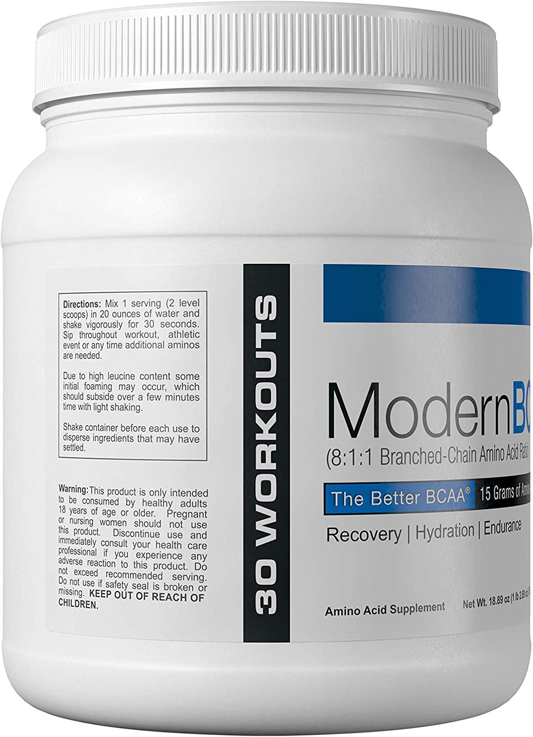 USP LABS Modern BCAA + 535.5 g vartojimas