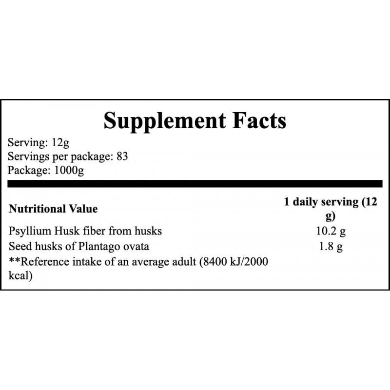 Vivio Fiber Purifier -1000g kaina sudetis