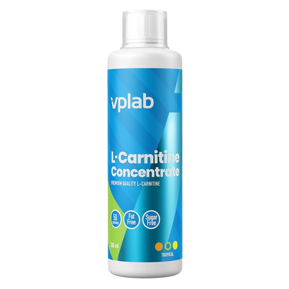 Vplab L-Carnitine Concentrate 500ml (50 servings) kaina