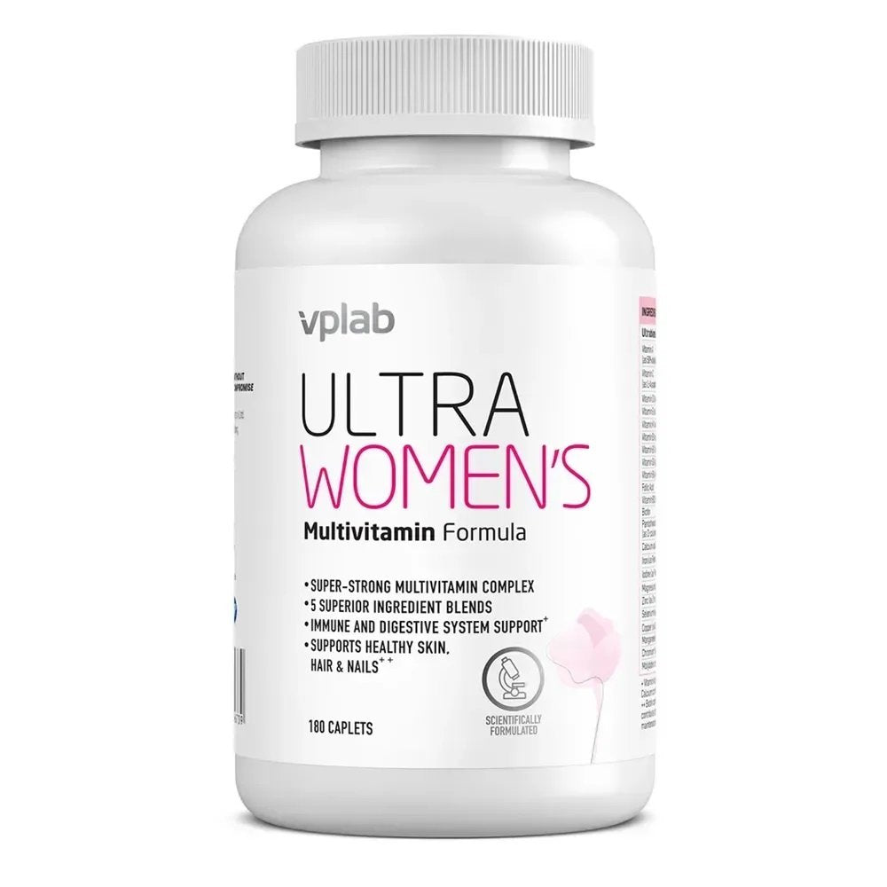 Vplab Ultra Women's Multivitamin Formula 180 caplets – MuscleShop.lt