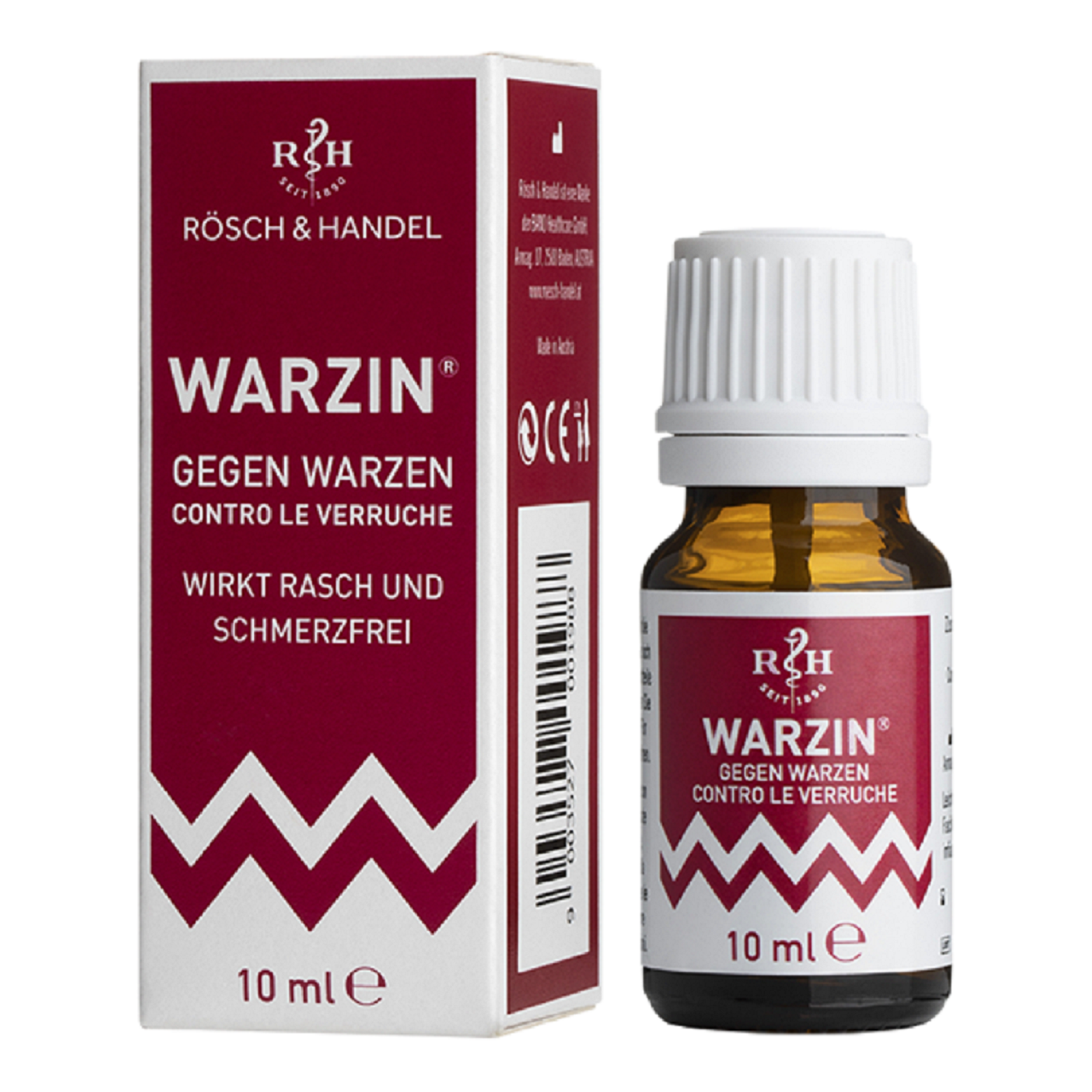 Warzin karpų šalinimo priemonė, 10 ml kaina