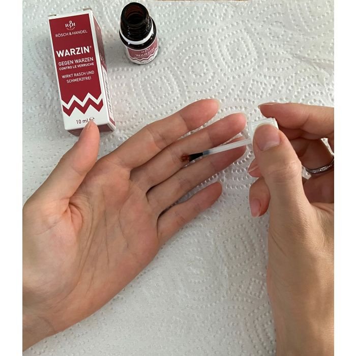 Warzin karpų šalinimo priemonė, 10 ml vartojimas