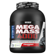 Weider Mega Mass 4000 Mass gainer- 3000 grams kaina
