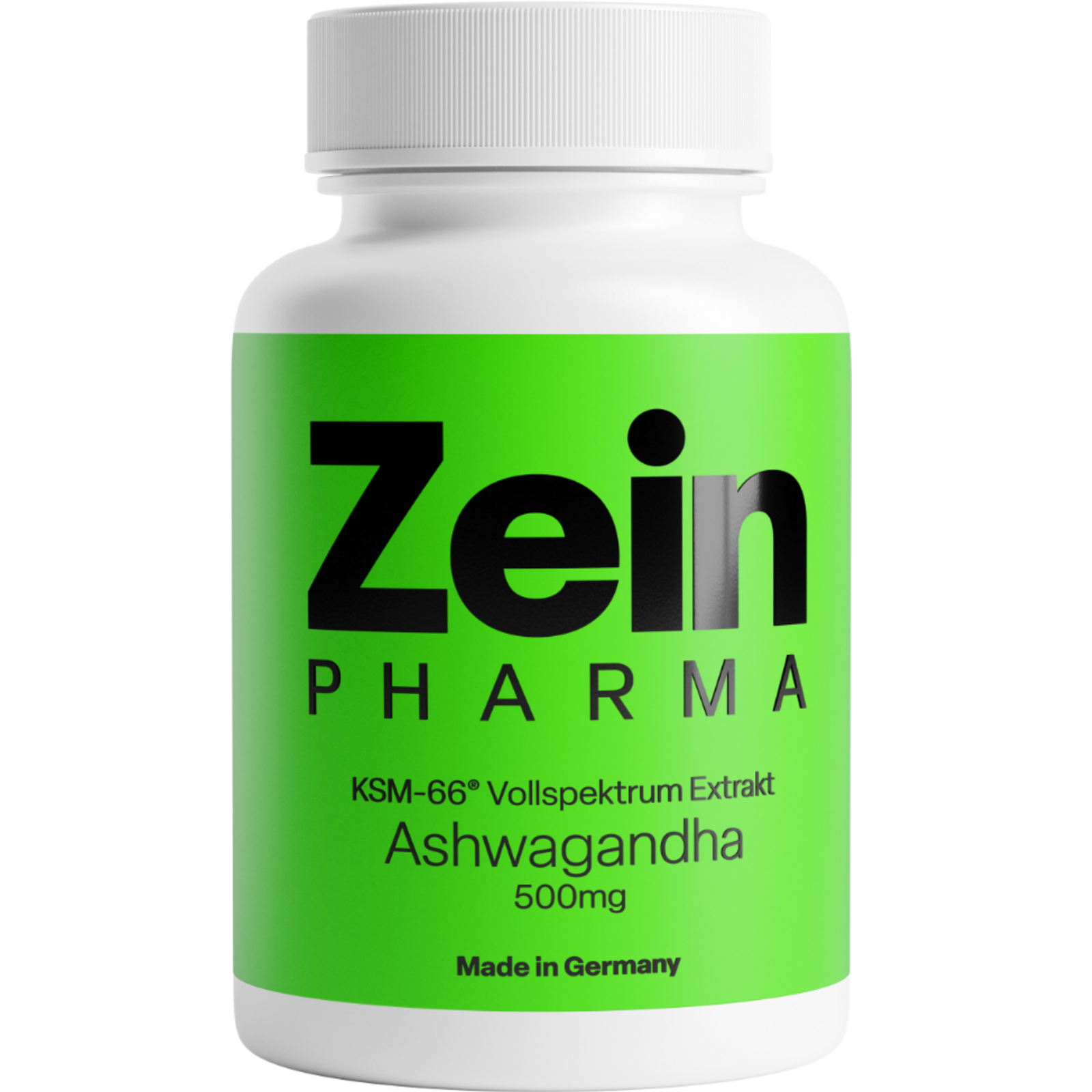 Zein Pharma Ashwagandha Extract, 500mg - 120 caps kaina