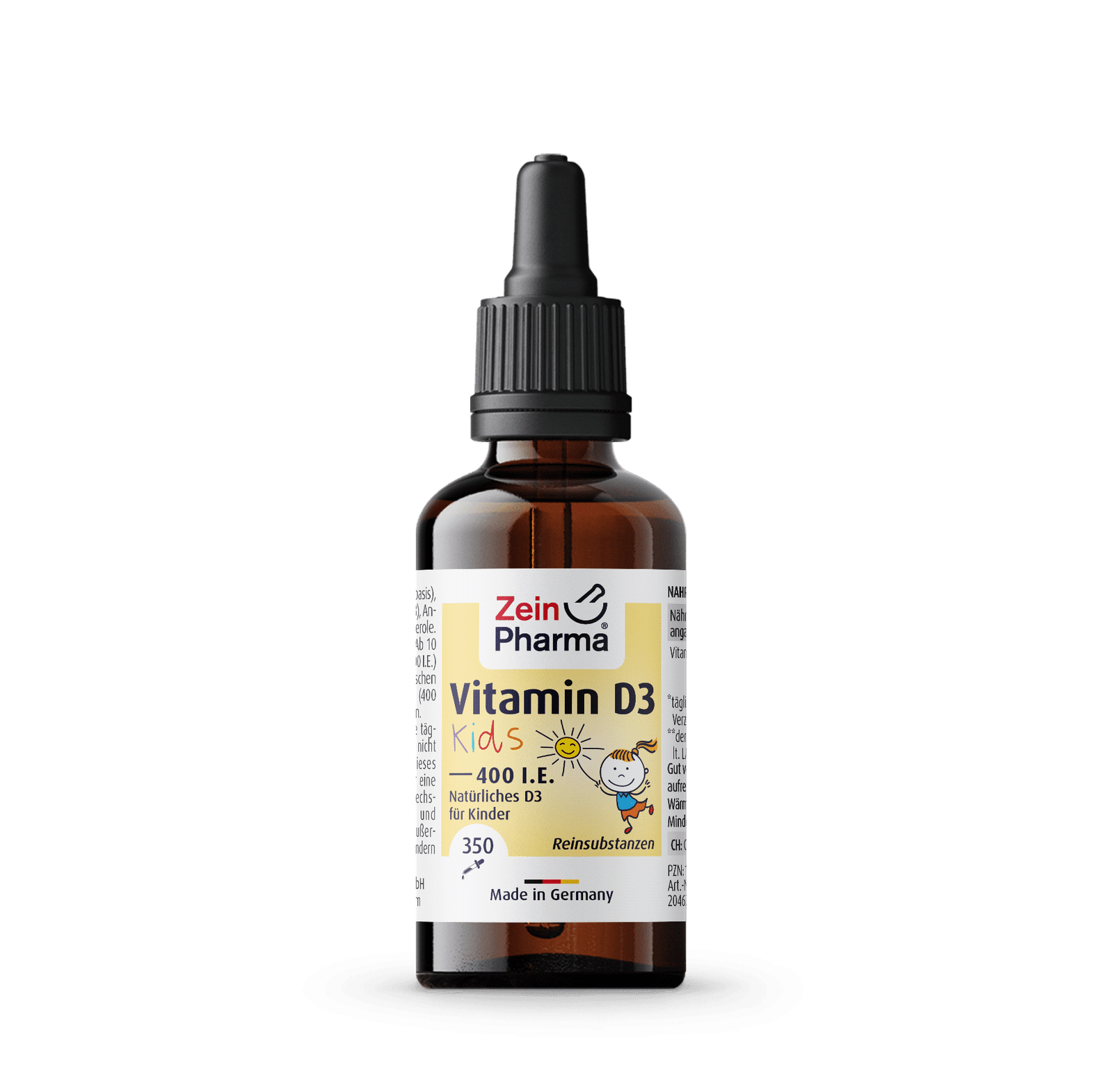Zein Pharma Vitamin D3 Drops For Kids, 400IU - 10 ml. buteliukas