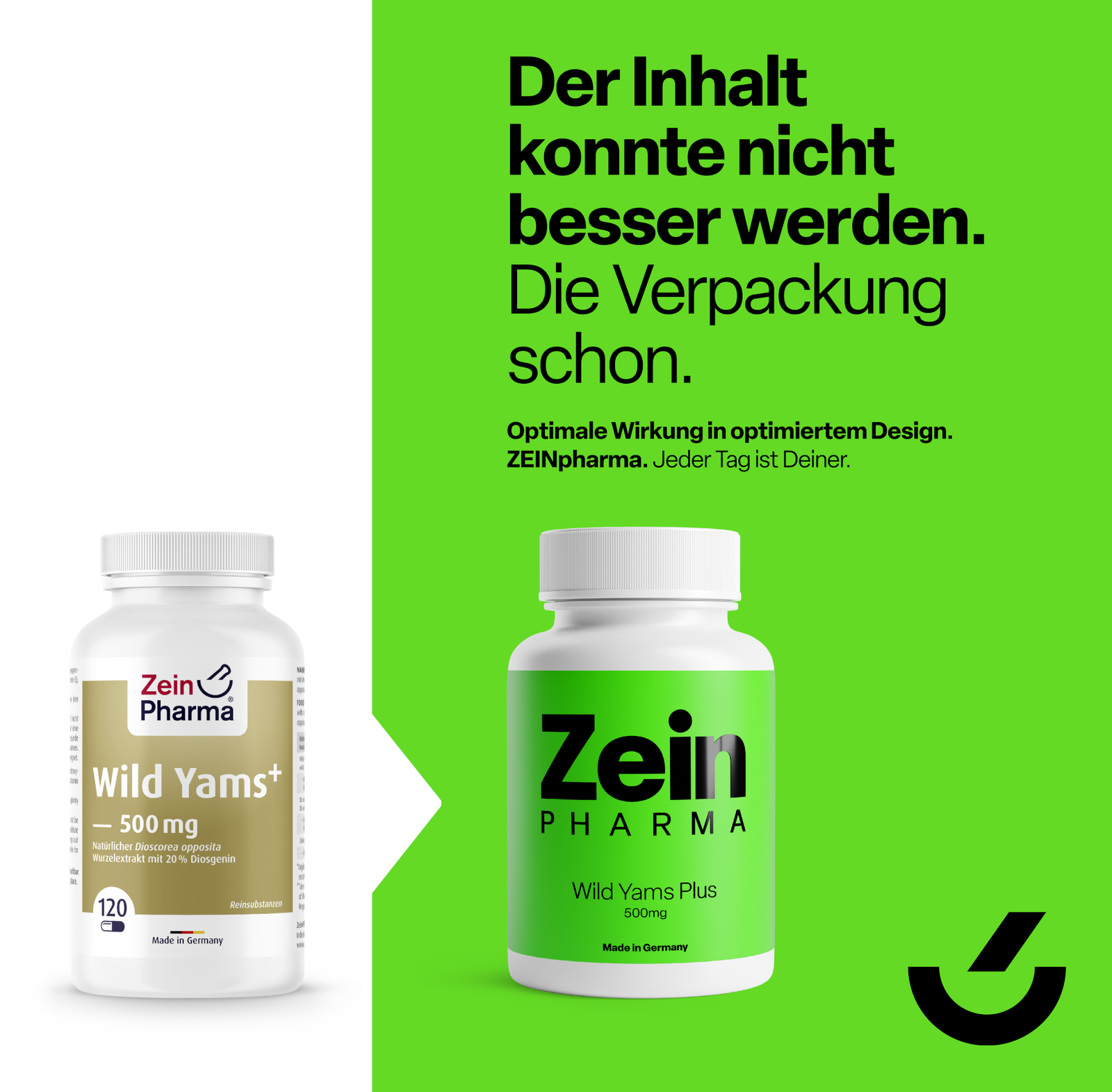 zein pharma wild yams nauja pakuote