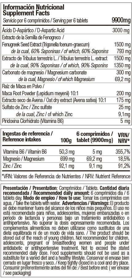 Zoomad Labs Wildbeast II Testo Booster 240 Tabs sudetis