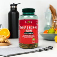 Holland & Barrett Omega 3 Fish Oil 1000mg – 240 Capsules - Image 2