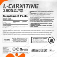 Olimp L-Carnitine 1500 Extreme Mega Caps – 120 Capsules - Image 6