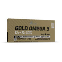 Olimp Gold Omega 3 D3 + K2 Sport Edition 60 capsules - Image 2