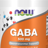 NOW Foods GABA 500mg 200 vcaps