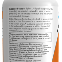NOW Foods Gaba Pure Powder 170g - Image 3