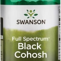 Swanson Black Cohosh 540 mg 60 caps | KEKINĖ JUODŽOLĖ