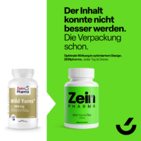 Zein Pharma Wild Yams Plus, 500mg - 120 caps - Image 2