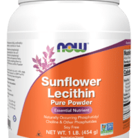 NOW Foods Sunflower Lecithin Pure Powder 454g