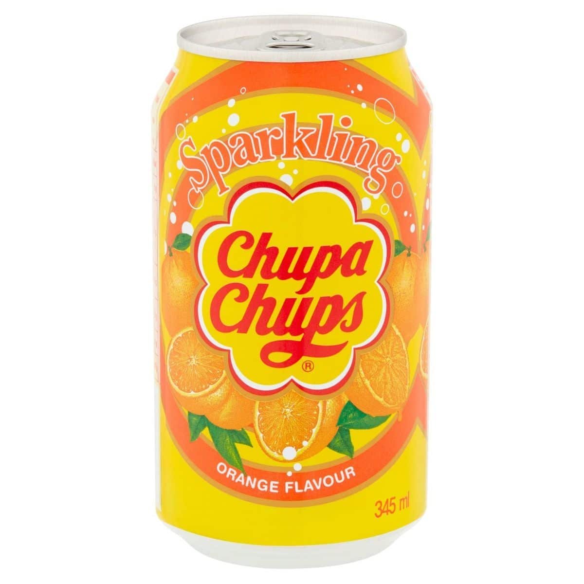 Chupa Chups – Sparkling – Orange 345 Ml - Muscleshop - Aukščiausios 