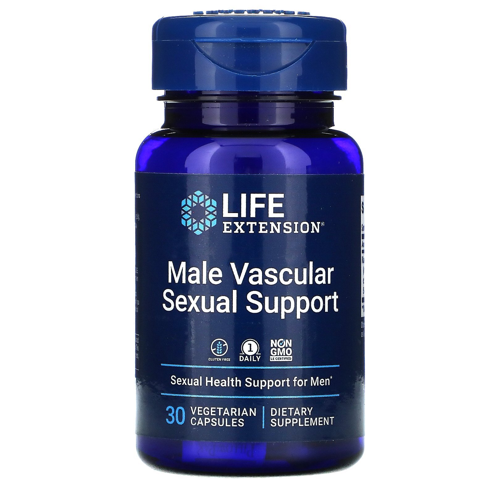 Life Extension Male Vascular Sexual Support 30vcaps Muscleshop Aukščiausios Kokybės Maisto 