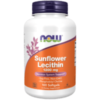 NOW Foods Sunflower Lecithin 1200mg 100 softgels | Saulėgrąžų lecitinas