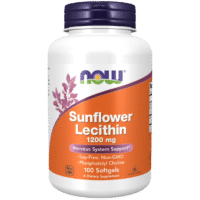 NOW Foods Sunflower Lecithin 1200mg 100 softgels