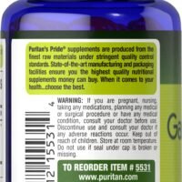 Puritan's Pride Odorless Garlic 1000mg - 100softgels - Image 3