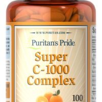 Puritan's Pride Super C 1000 Complex 100 Coated Caplets