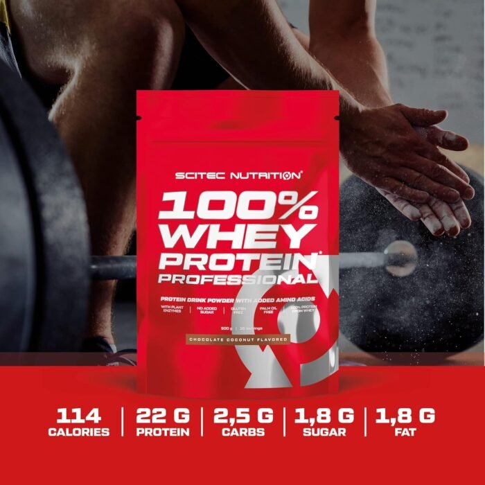 Scitec Nutrition Whey Protein 100% Professional 500g - Image 5