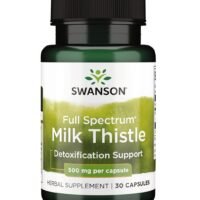 Swanson Full Spectrum Milk Thistle 500mg 30 caps