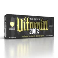 The Iron X Kre Alkalyn Creatine 120 caps + Vitamin 200% 60 caps - Image 3