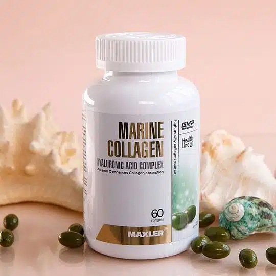 Maxler Marine Collagen Hyaluronic Acid Complex 60 softgels - Image 2