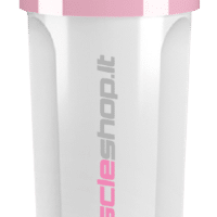 "Lady shaker" muscleshop.lt plaktuvė 500 ml Baltai Rožinė White Pink