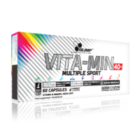 Olimp Vita-Min Multiple Sport 40+ 60caps | Vitaminai-Mineralai 40+su Saw Palmetto ir Ašvaganda KSM-66