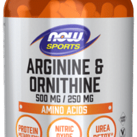 NOW Arginine & Ornithine 100 Veg. Capsules