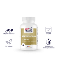 Zein Pharma Glucomannan 500 mg - 90 caps - Image 4