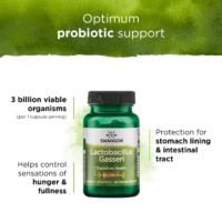 Swanson Probiotics Lactobacillus Gasseri 3 Billion CFU 60 Capsules - Image 4