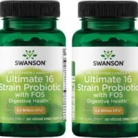 Swanson Ultimate 16 Strain Probiotic 60 caps.
