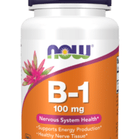 NOW Foods Vitamin B-1 Thiamine, 100mg - 100 tablets
