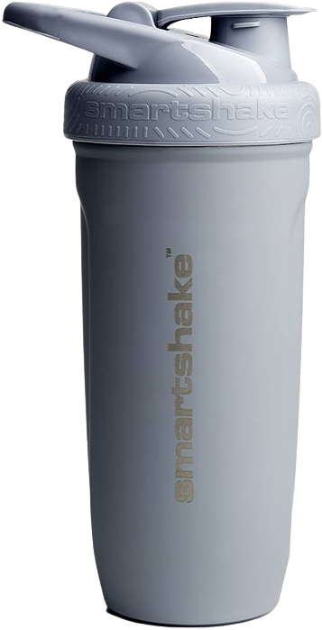 Reforce Stainless-Steel Protein Shaker Bottle - White - 1 Item