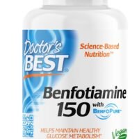 Doctor's Best Benfotiamine 150 with BenfoPure, 150 mg, 120 Veggie Caps