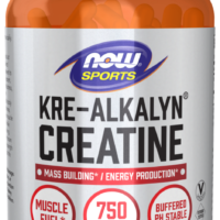 NOW Sports Kre-Alkalyn Creatine 750mg 120 veg caps