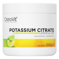 OstroVit Potassium Citrate 200 g lemon lime-PASKUTINIAI VIENETAI