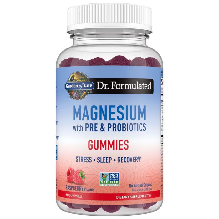Garden of Life Magnesium with Pre & Probiotics Gummies Orange Creme 60 Gummies