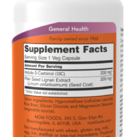 NowFoods Indole-3-Carbinol (I3C) 200 mg 60 Veg Capsules - Image 2