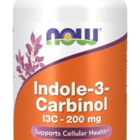 NowFoods Indole-3-Carbinol (I3C) 200 mg 60 Veg Capsules