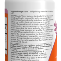 NOW Foods Macular Vision - 50 softgels - Image 3