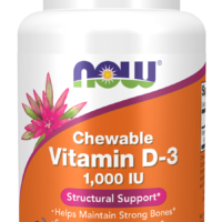 Now Foods Chewable Vitamin D-3 1000 IU 180 chewables