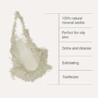 KIKI Health Zeolite - zeolitas, milteliai, 60 gr. - Image 3