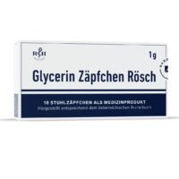 Glicerino žvakutės Rösch 1g N10