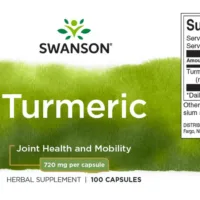 Swanson Full Spectrum Turmeric 720mg 100 capsules - Image 2